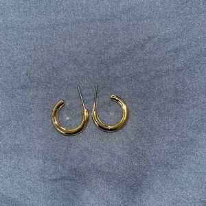 Gold small hoops